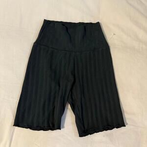 Offline by Aerie small athletic ribbed biker shorts